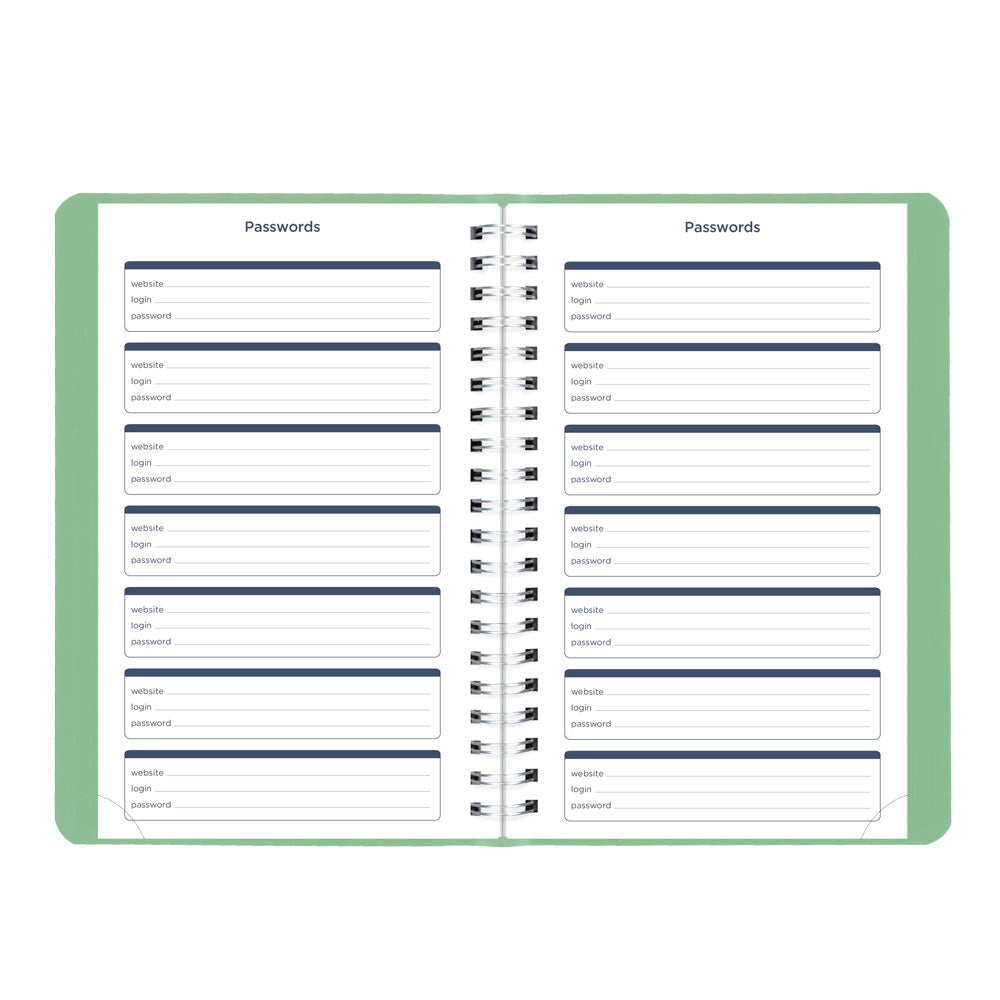 Academic Daily Planner, Fashion, 2026-2027 - English CA201F.03 #colour_fashion-green