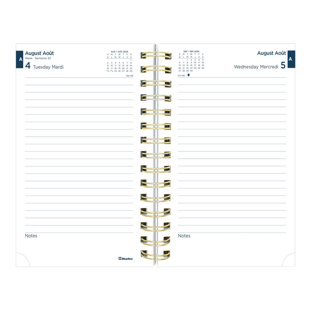 Academic Daily Planner, Nautical, 2026-2027 - Bilingual CA214BPH.03 #colour_shells