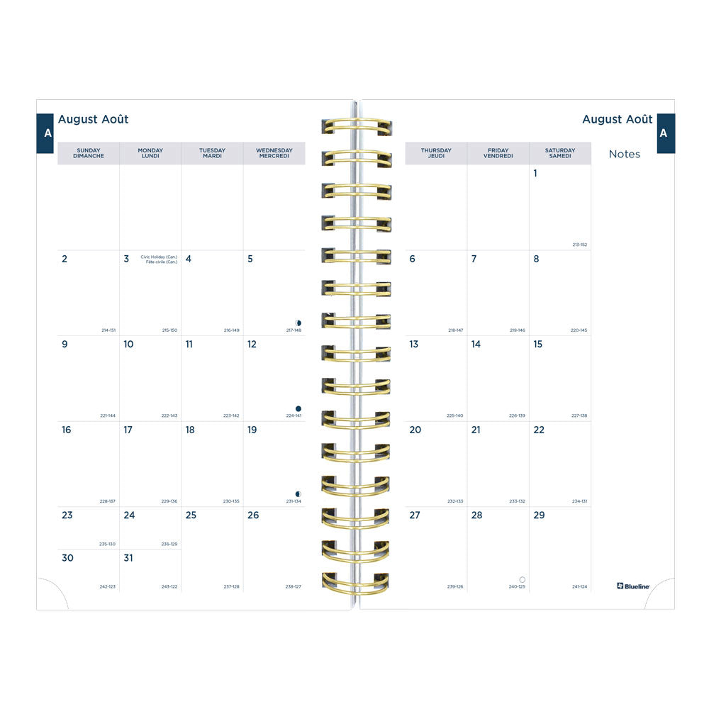 Academic Daily Planner, Nautical, 2026-2027 - Bilingual CA214BPH.03 #colour_shells