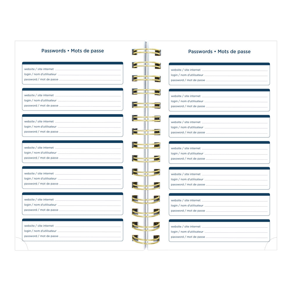 Academic Daily Planner, Nautical, 2026-2027 - Bilingual CA214BPH.03 #colour_shells