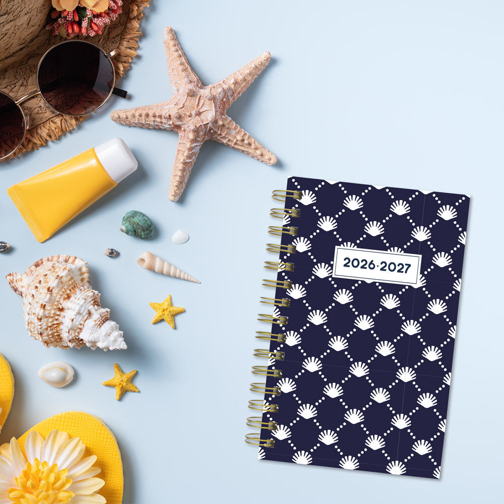 Academic Daily Planner, Nautical, 2026-2027 - Bilingual CA214BPH.03 #colour_shells