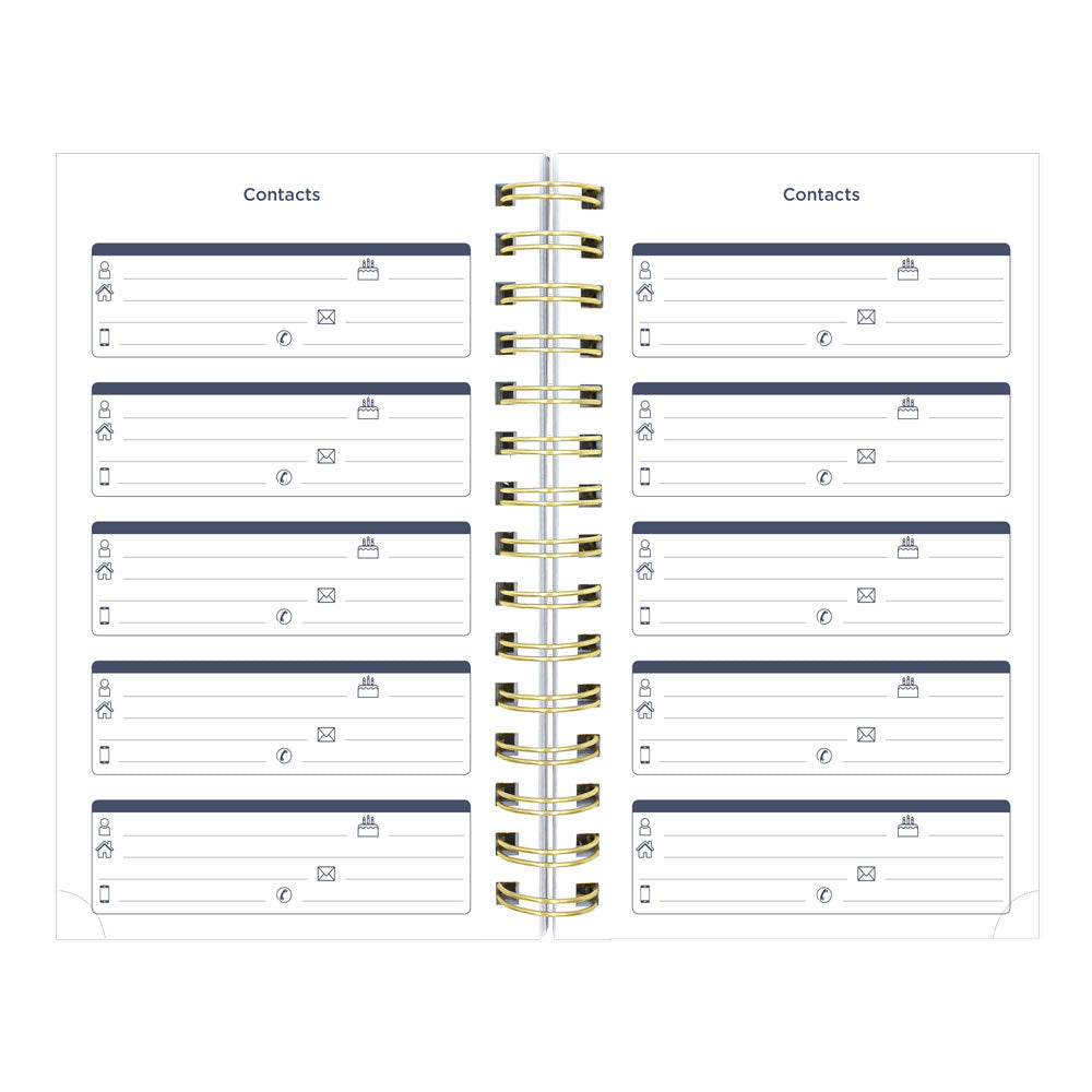 Academic Daily Planner, Blossom, 2026-2027 - English CA214PG.01 #colour_blossom-yellow