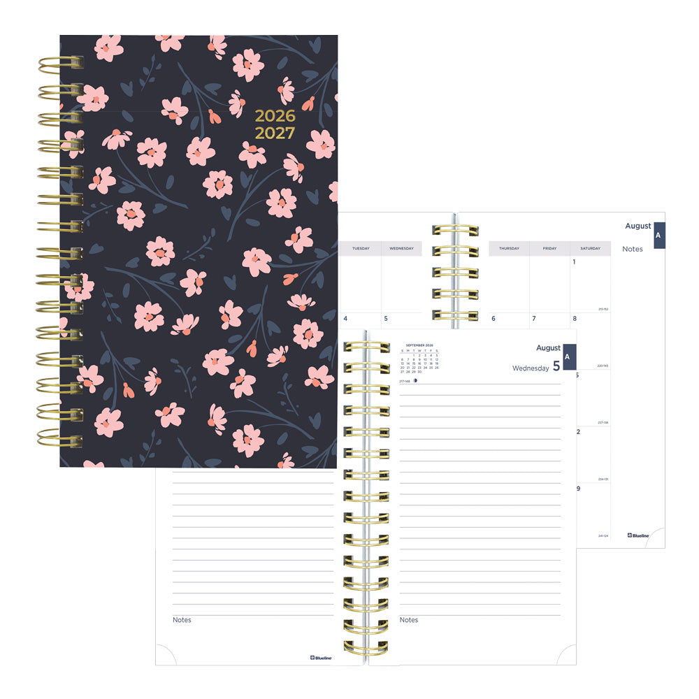 Academic Daily Planner, Blossom, 2026-2027 - English CA214PG.02 #colour_blossom-pink