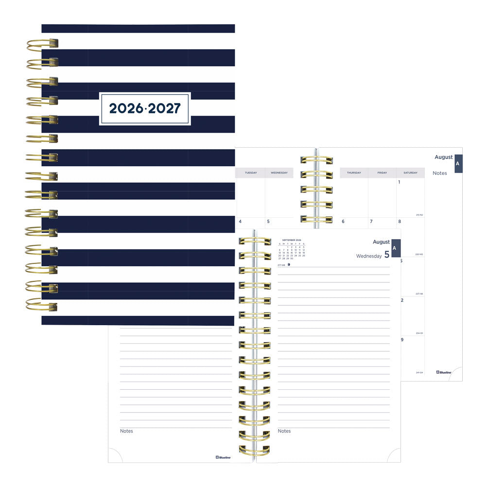 Academic Daily Planner, Nautical, 2026-2027 - English CA214PH.02 #colour_cabana