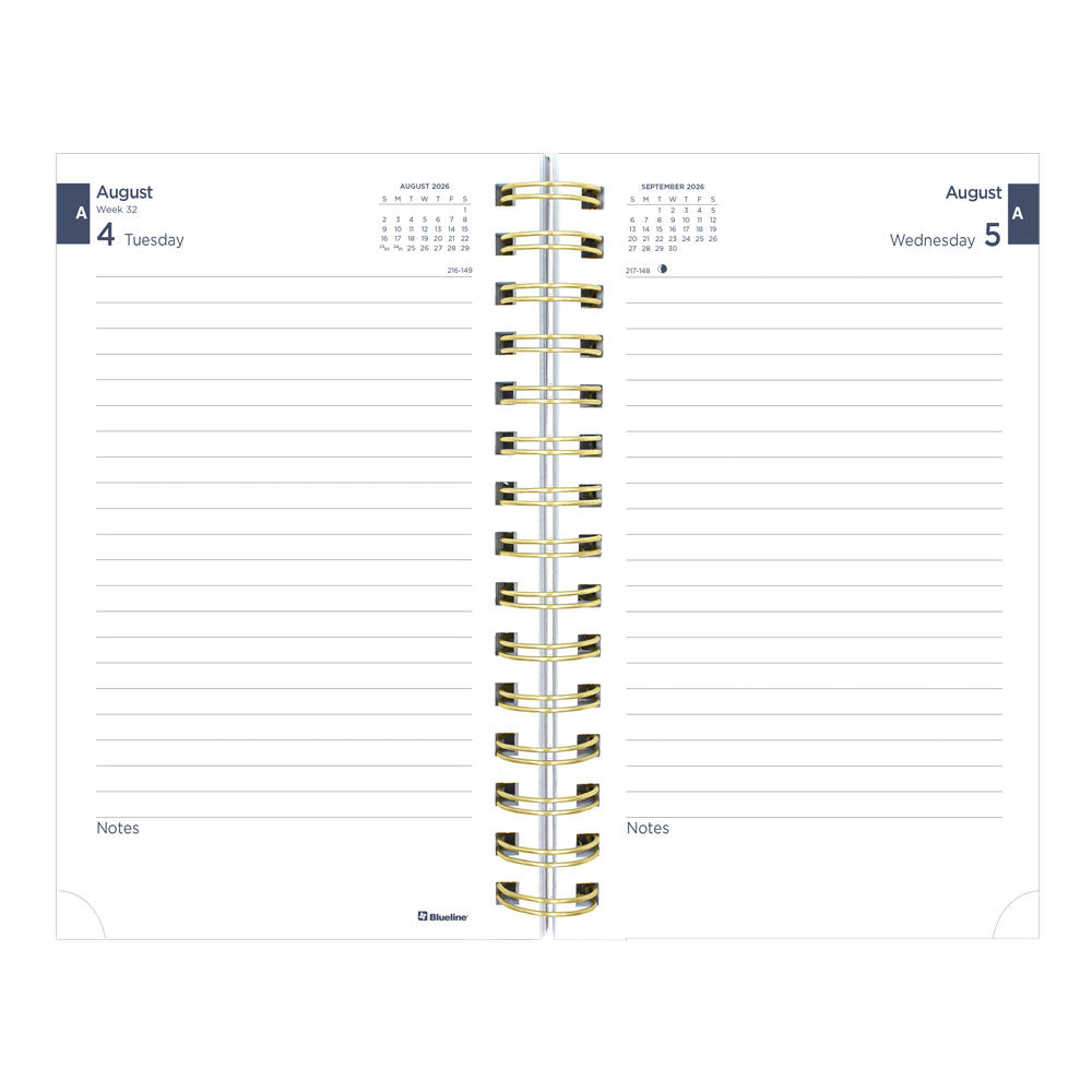 Academic Daily Planner, Nautical, 2026-2027 - English CA214PH.03 #colour_shells