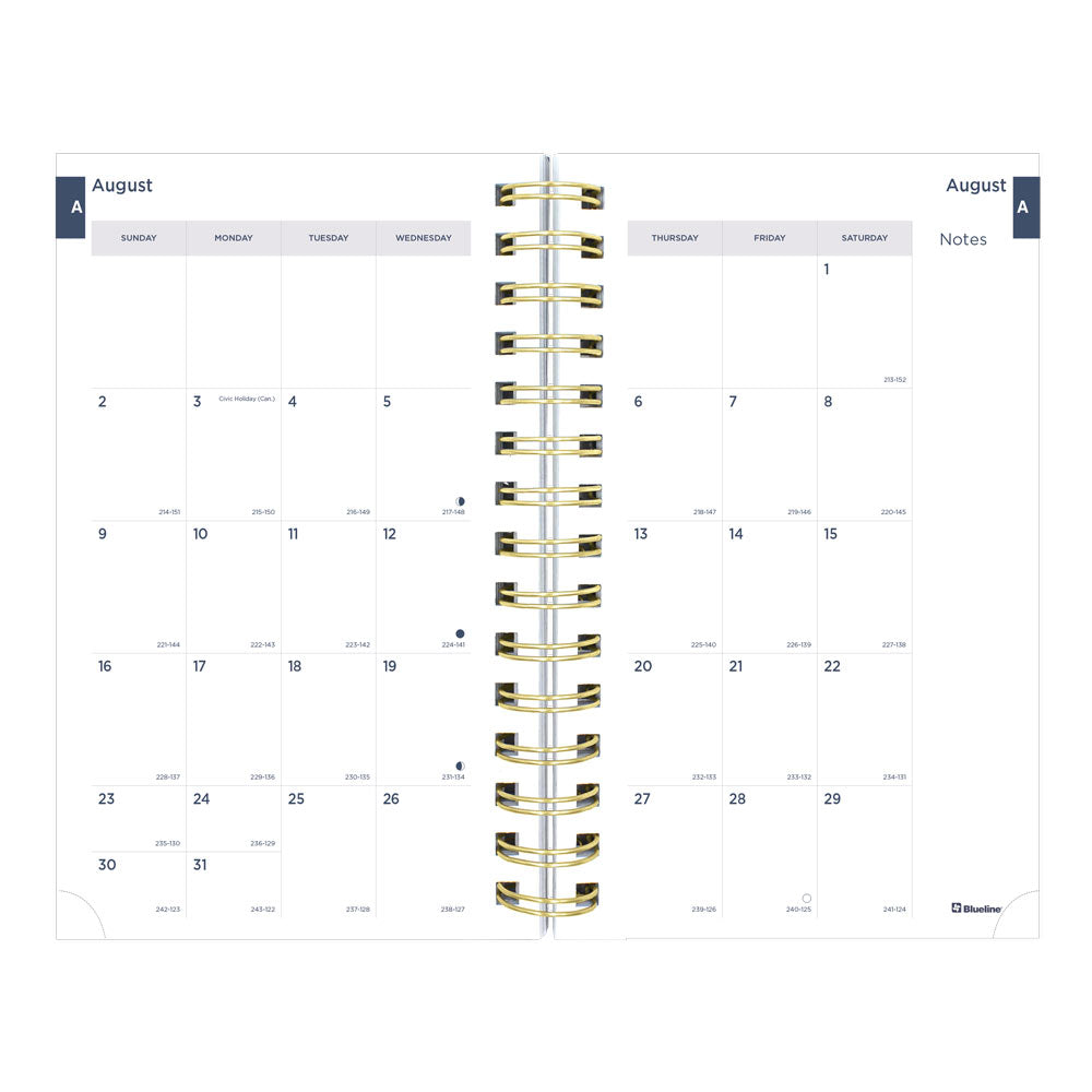 Academic Daily Planner, Nautical, 2026-2027 - English CA214PH.03 #colour_shells