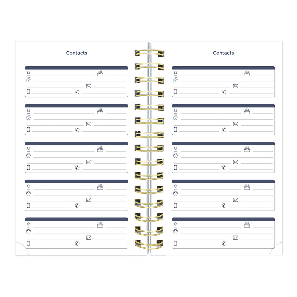 Academic Daily Planner, Nautical, 2026-2027 - English CA214PH.03 #colour_shells