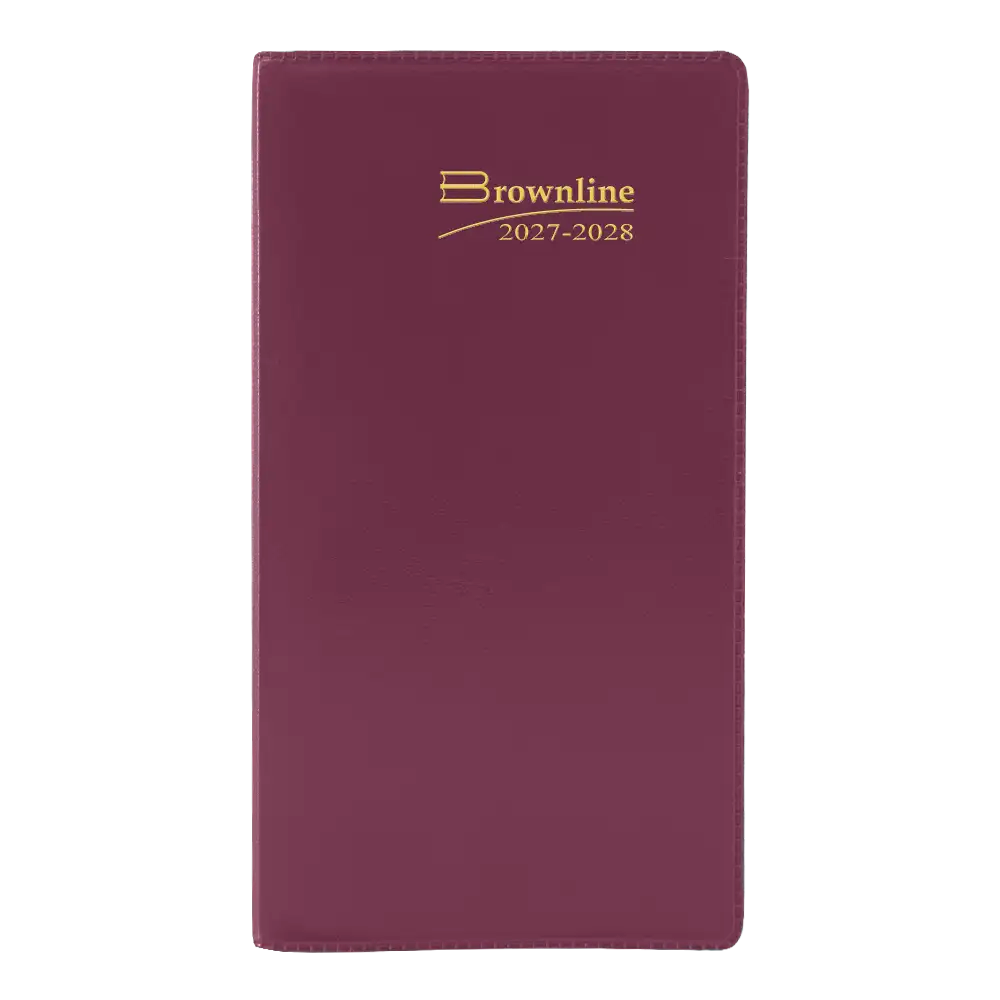Monthly Two-Year Pocket Planner, Assorted Colours, 2027-2028 - English (CA24.AST-27)