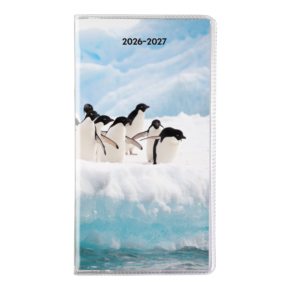18-Month Pocket Planner, Assorted Animal Designs, 2026-2027 - English CA412.ASX