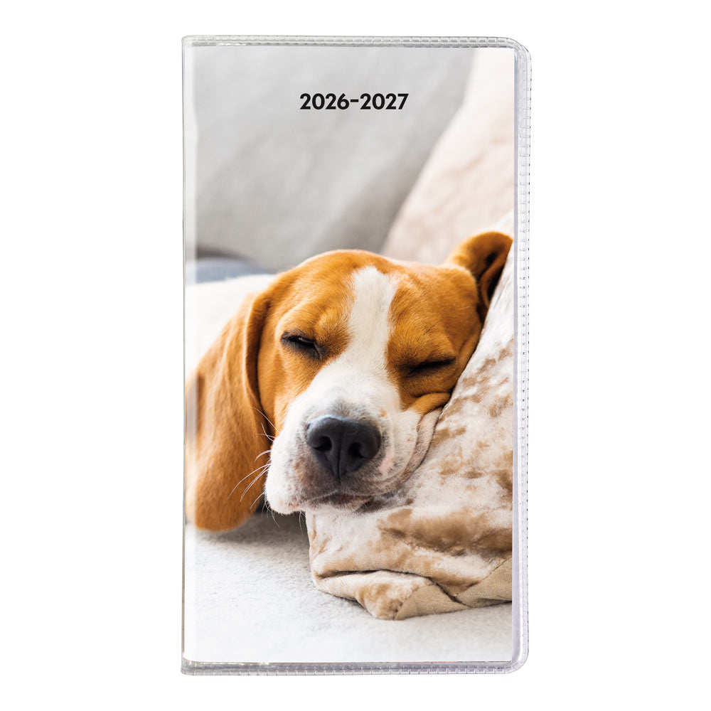 18-Month Pocket Planner, Assorted Animal Designs, 2026-2027 - Bilingual CA412B.ASX
