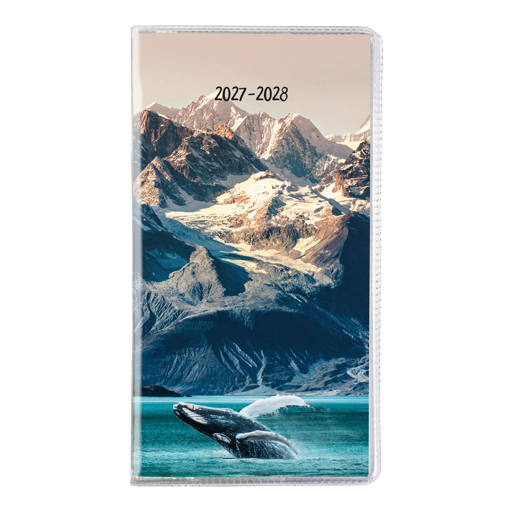 Two-Year Monthly Pocket Planner, Assorted Designs, 2027-2028, Bilingual CA424B.ASX