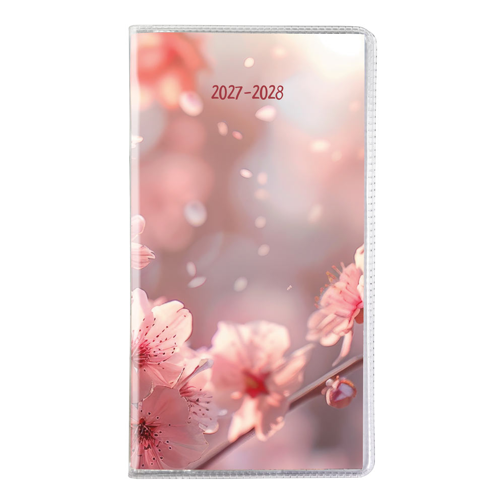 Two-Year Monthly Pocket Planner, Assorted Designs, 2027-2028, Bilingual CA424B.ASX
