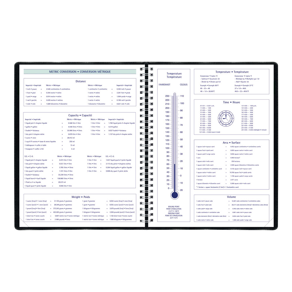 Timanager® Academic Weekly Planner, 2026-2027, Bilingual CA5941.81BT