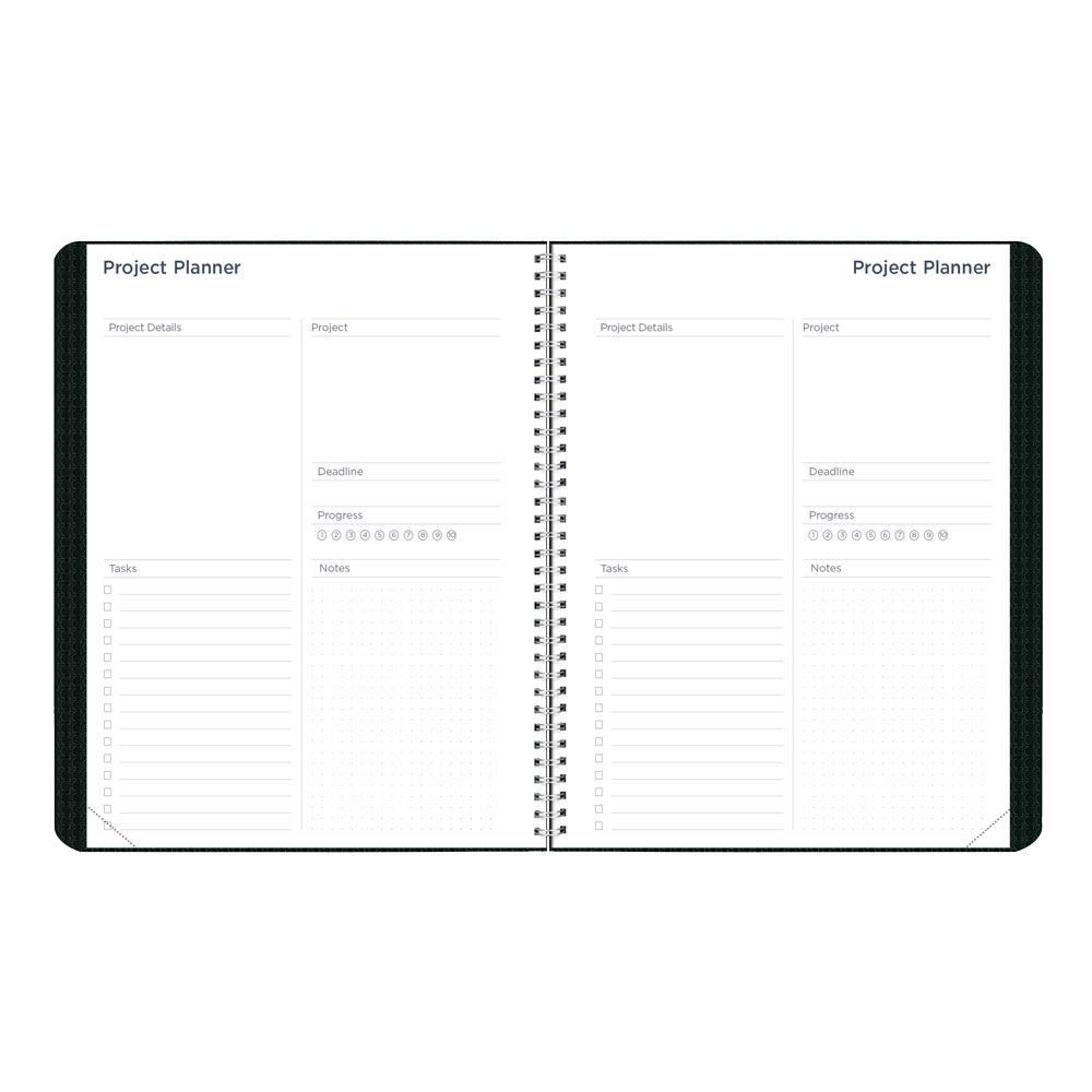 Academic Monthly Planner, DuraFlex, 2026-2027, English CA701V.BLK #colour_black