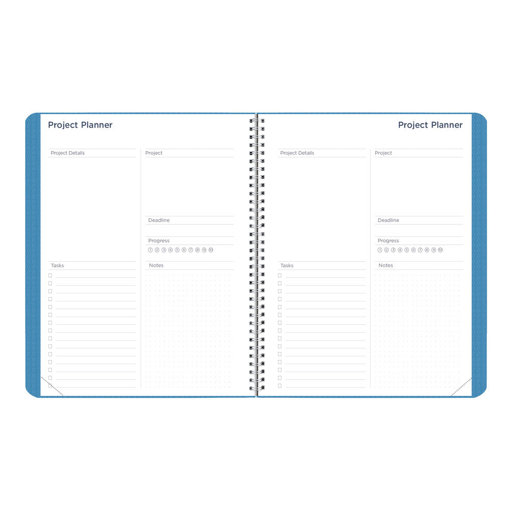 Academic Monthly Planner, DuraFlex, 2026-2027, English Assorted CA701V.ASX CA701V.BLU #colour_blue