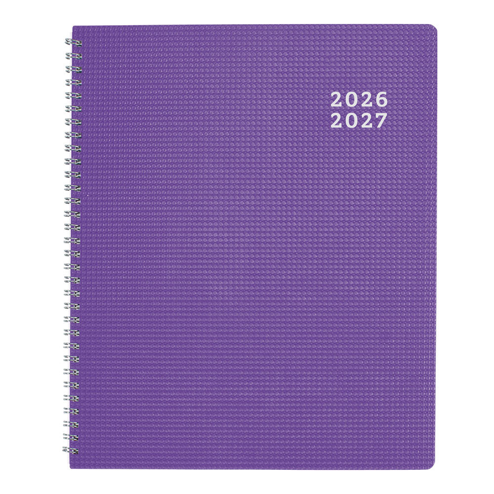 Academic Monthly Planner, DuraFlex, 2026-2027, English Assorted CA701V.ASX CA701V.PUR #colour_purple