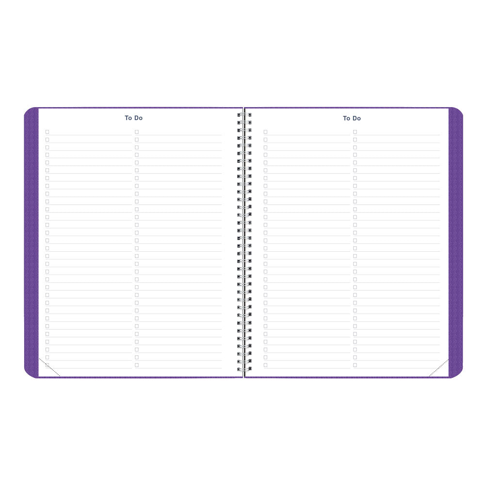 Academic Monthly Planner, DuraFlex, 2026-2027, English Assorted CA701V.ASX CA701V.PUR #colour_purple