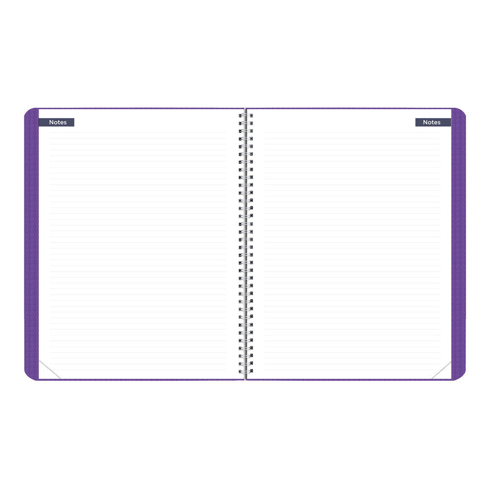 Academic Monthly Planner, DuraFlex, 2026-2027, English Assorted CA701V.ASX CA701V.PUR #colour_purple