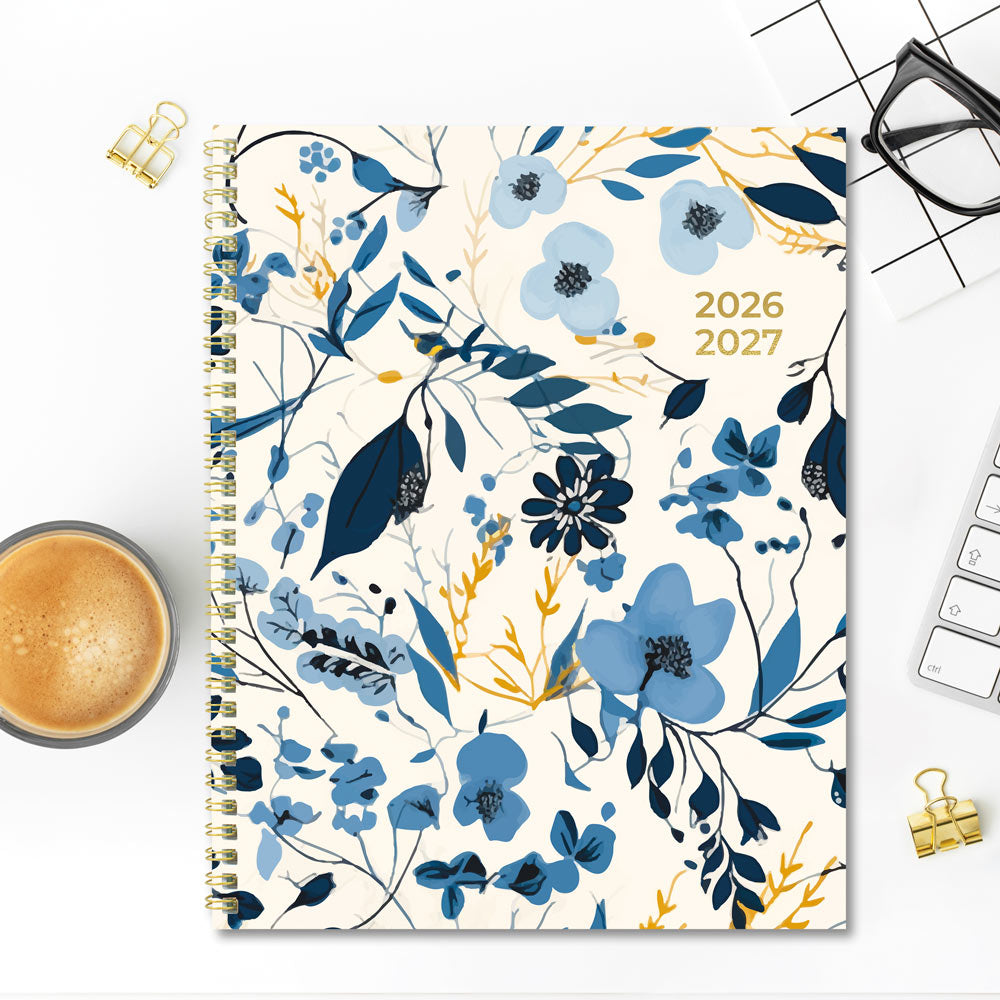 Academic Monthly Planner, Blossom, 2026-2027 - English CA714PG.01 #colour_blossom-yellow