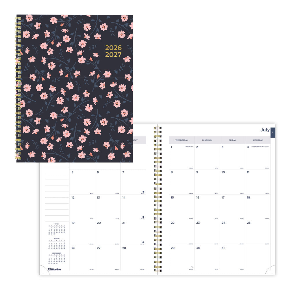 Academic Monthly Planner, Blossom, 2026-2027 - English CA714PG.02 #colour_blossom-pink