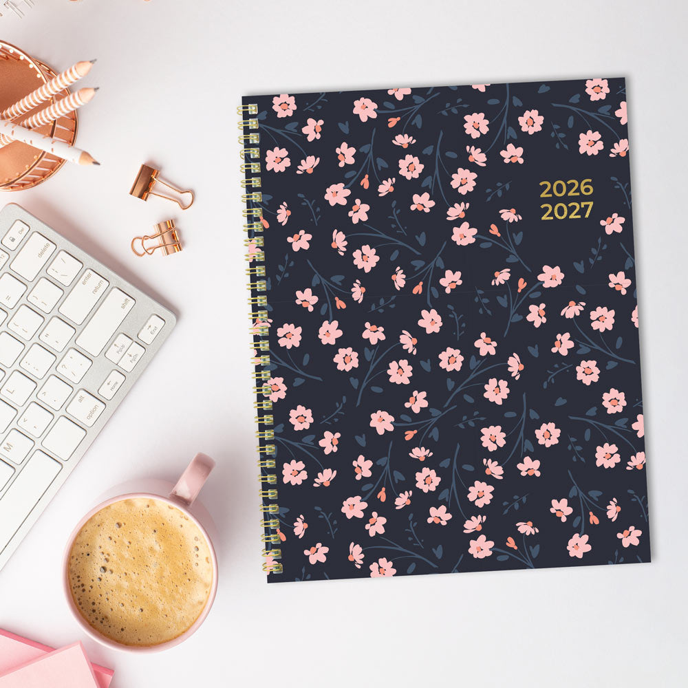 Academic Monthly Planner, Blossom, 2026-2027 - English CA714PG.02 #colour_blossom-pink