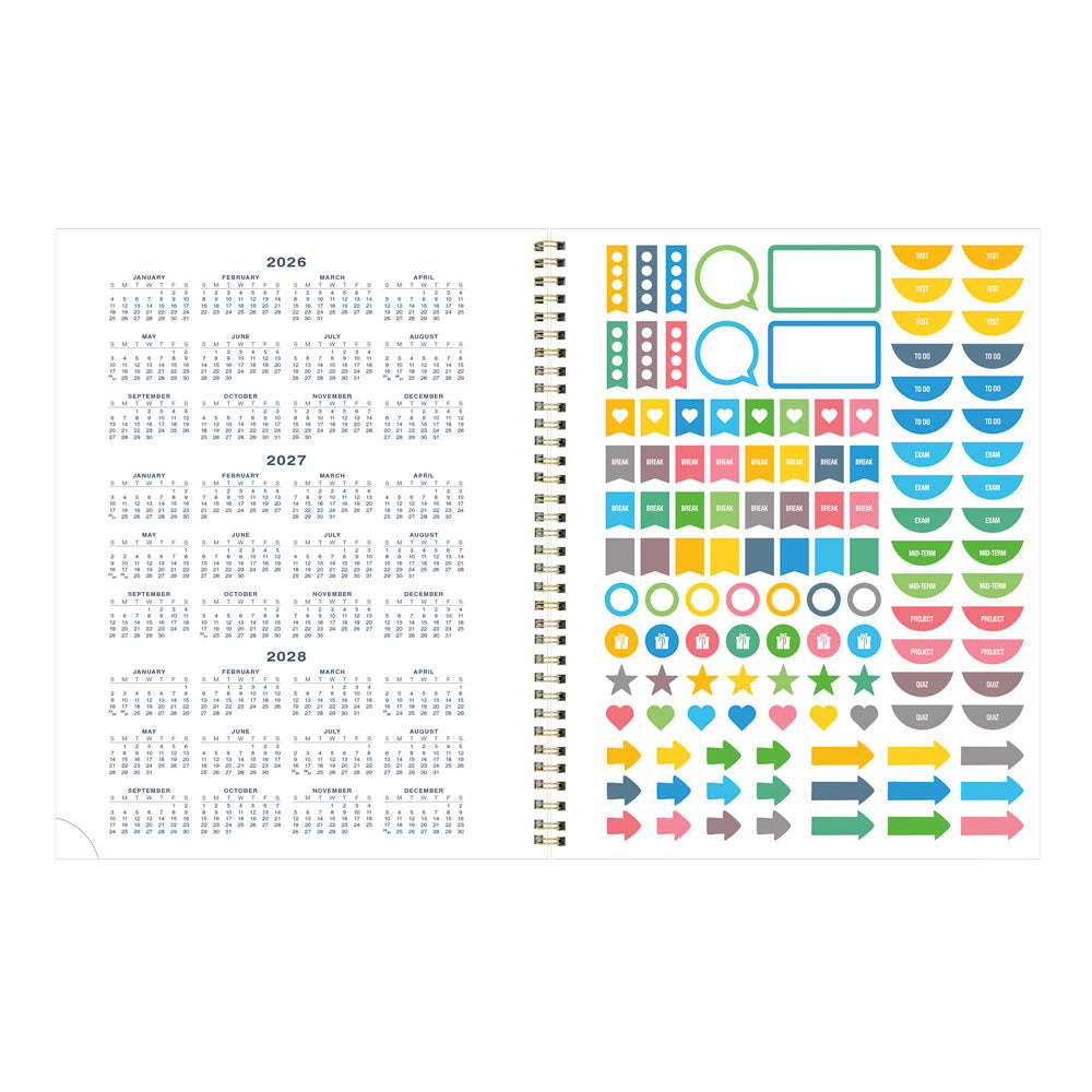 Academic Monthly Planner, Nautical, 2026-2027 - English CA714PH.02 #colour_cabana
