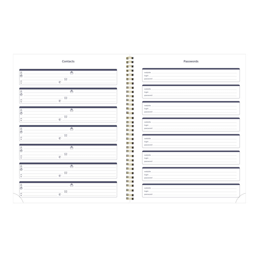 Academic Monthly Planner, Nautical, 2026-2027 - English CA714PH.03 #colour_shells