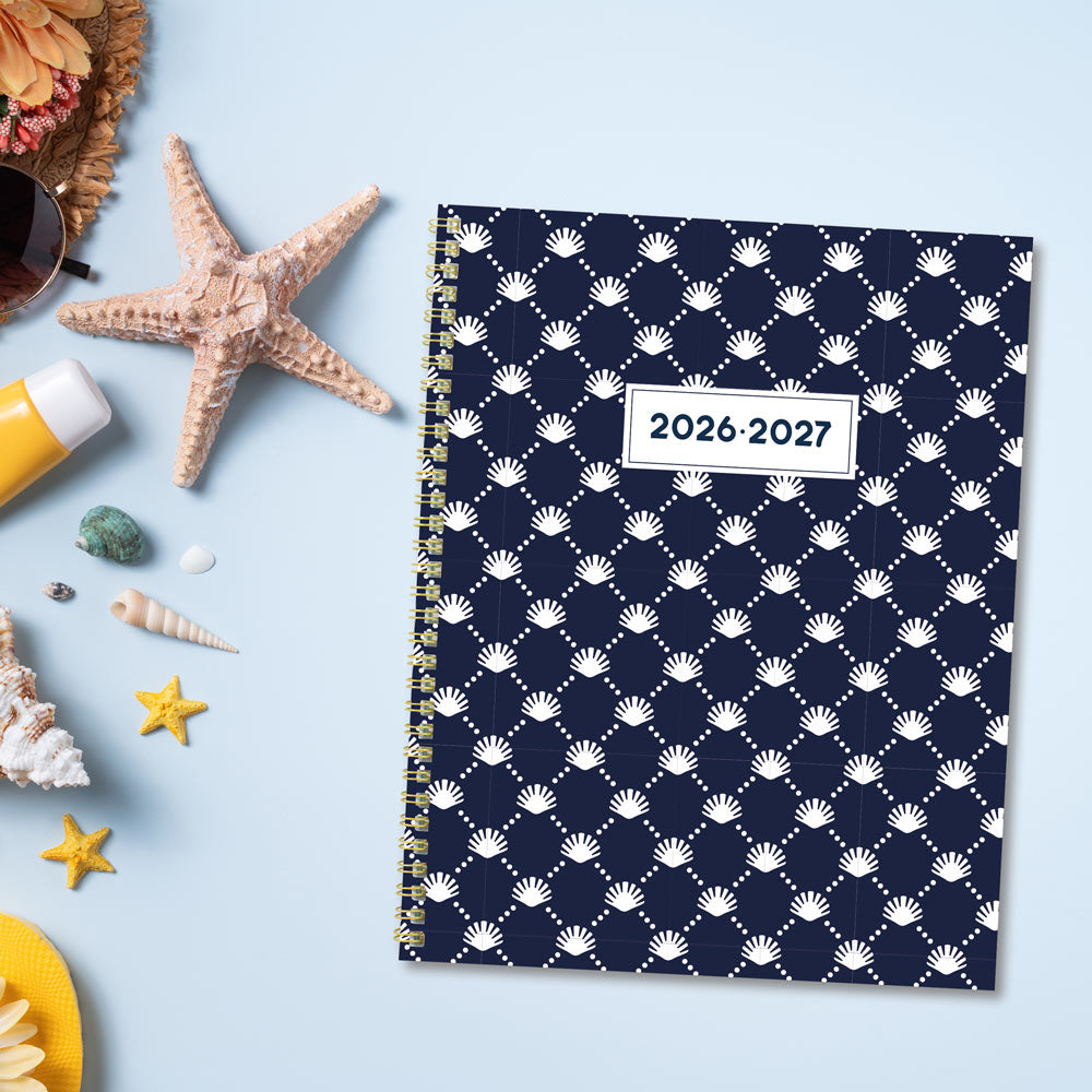 Academic Monthly Planner, Nautical, 2026-2027 - English CA714PH.03 #colour_shells