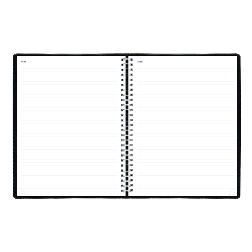 Timanager® 13-Month Weekly/Monthly Appointment Book, 2027, Bilingual, Black CBBM1.BLK-27 Blueline CBBM1.BLK