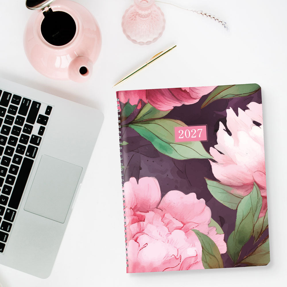 Timanager® 13-Month Weekly/Monthly Appointment Book, 2027, Bilingual, Pink CBBM2.PNK