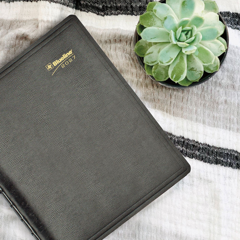 MiracleBind™ Monthly Planner, 2027, Bilingual CF1512.81BT-27 Blueline CF1512.81BT