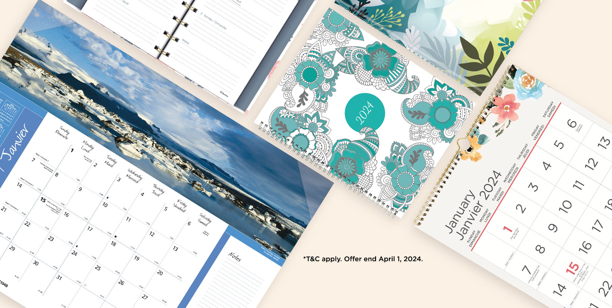 Save and Extra 30% Off Planners and Calendars on Blueline Canada