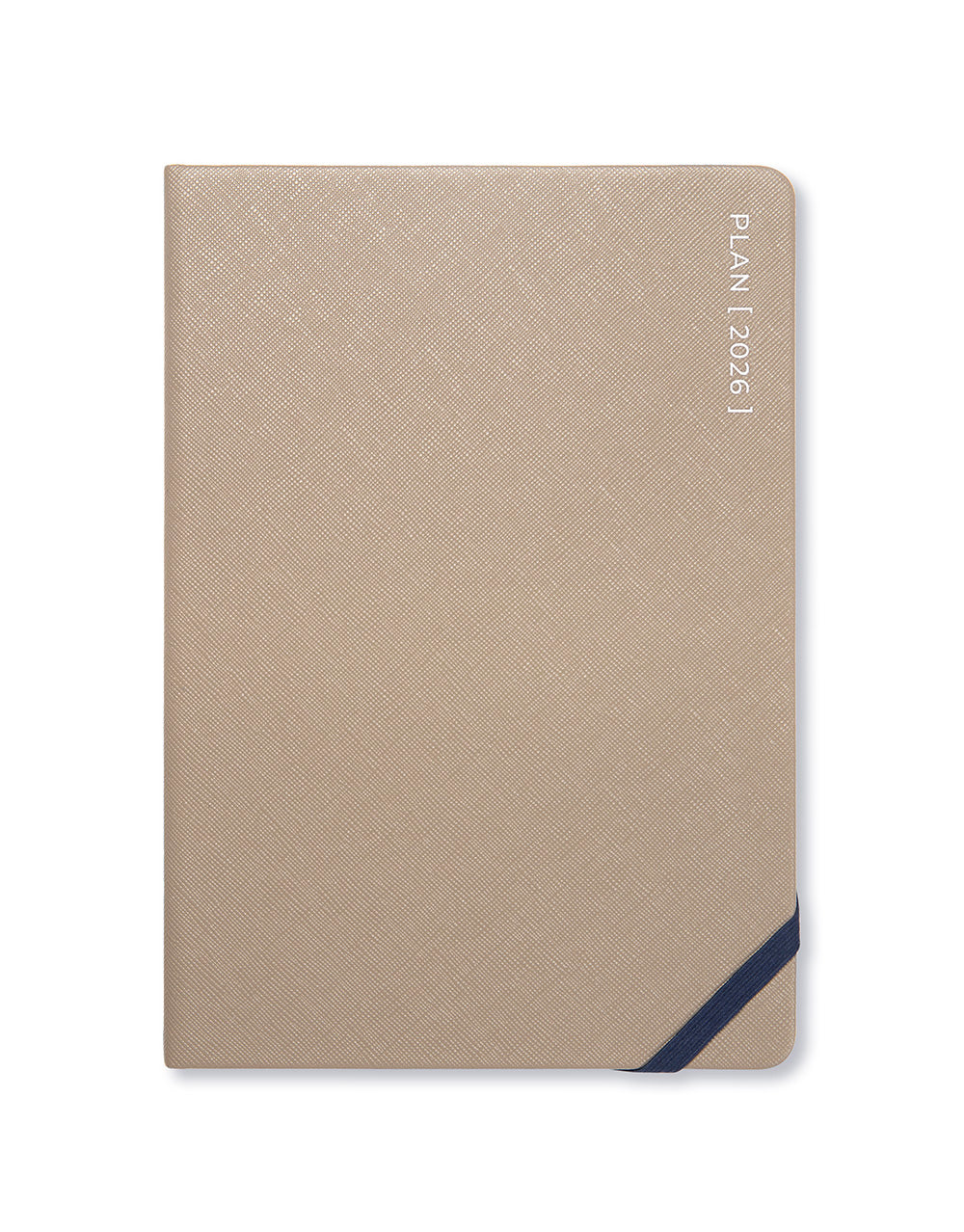 Letts of London Serene A5 Week to View Planner 2026 - Multilanguage Taupe 26-082503 #colour_taupe