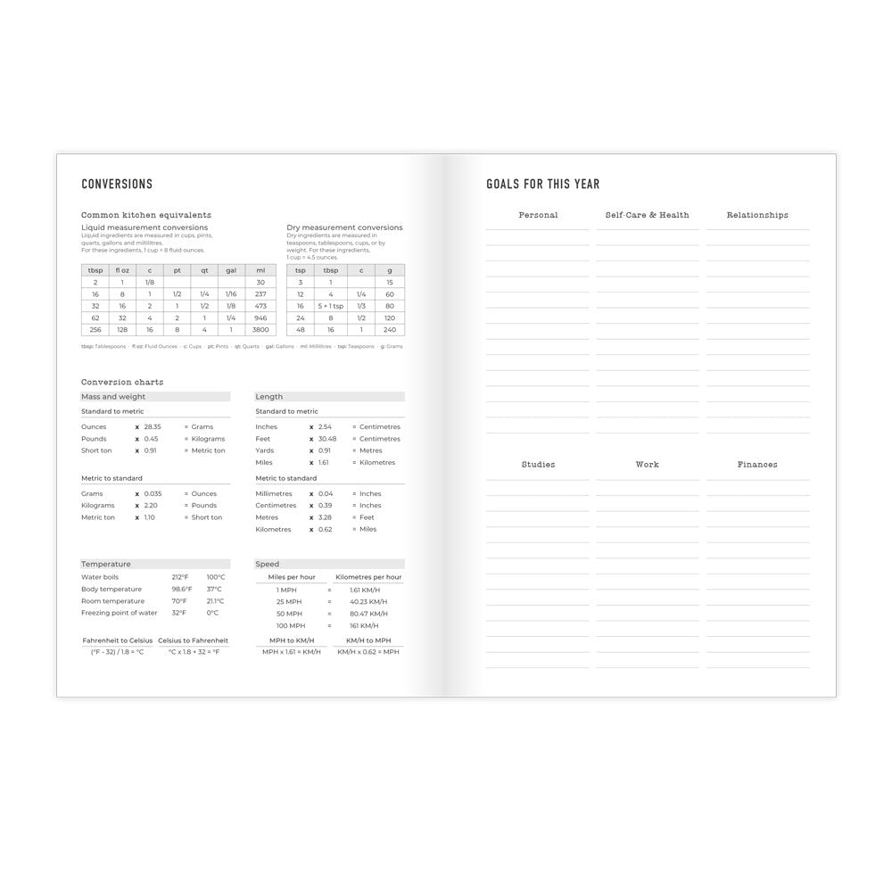 Letts A5 Planners Timeless Layout #colour_botanics-plum