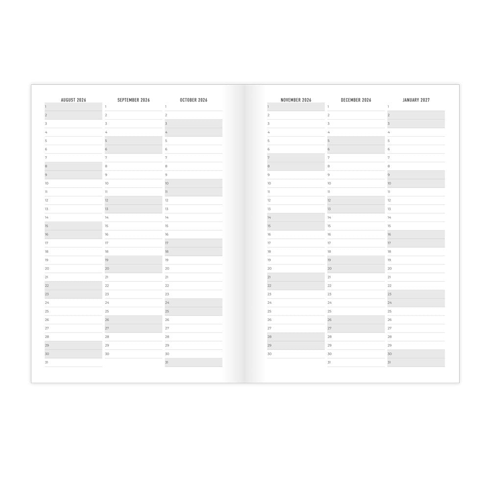Letts A5 Planners Timeless Layout #colour_little-joys-blue