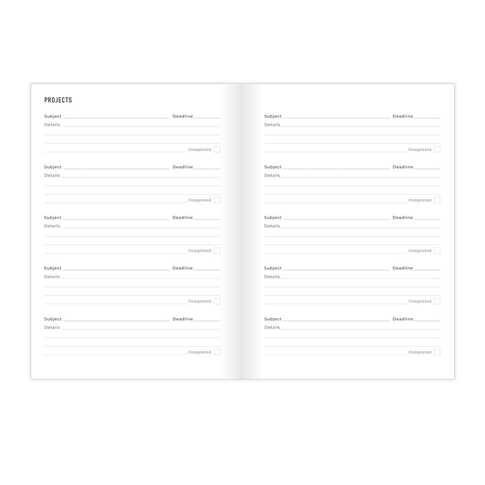 Letts A5 Planners Timeless Layout #colour_bumblebee-forest