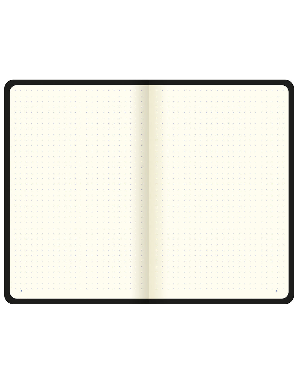 Icon Book Dotted Notebook Black#colour_black