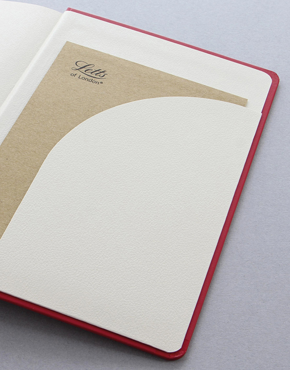 Icon Book Ruled Notebook Red#colour_red