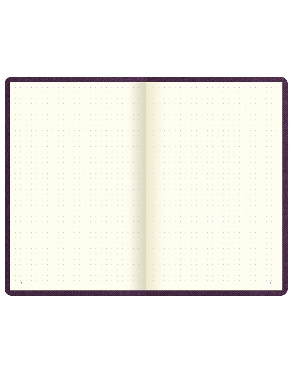 Legacy Book Dotted Notebook Purple#colour_purple