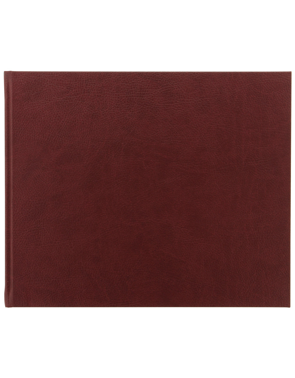 Origins Quarto Landscape Plain Guest Book Chocolate Brown#colour_chocolate