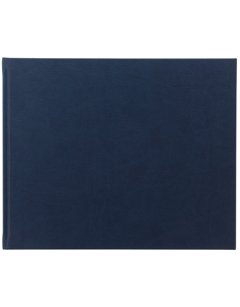 Origins Quarto Landscape Plain Guest Book Navy#colour_navy