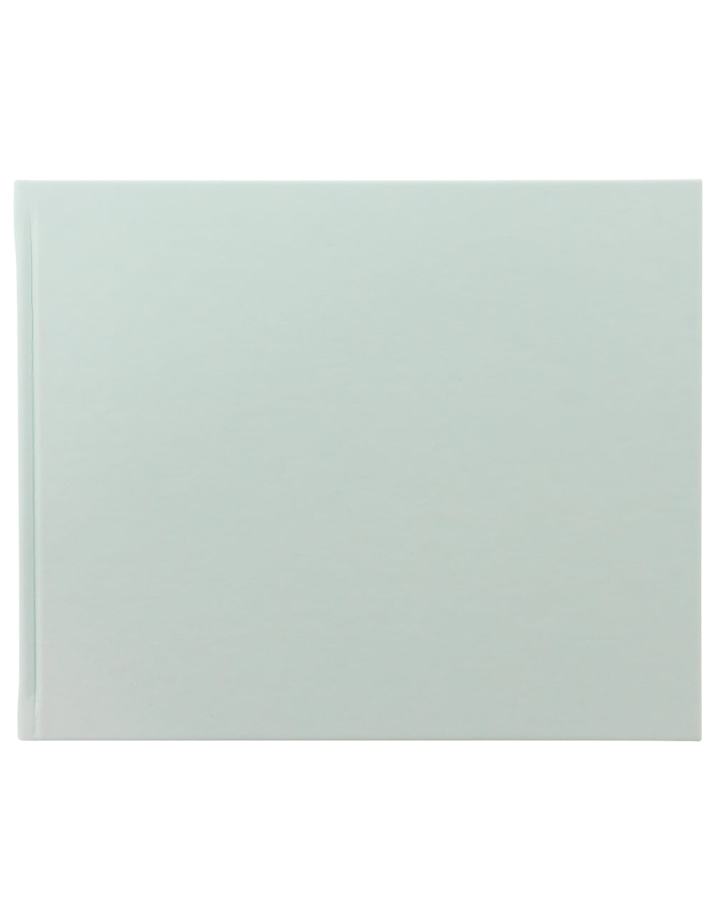 Pastel Quarto Landscape Plain Guest Book#colour_duck-egg