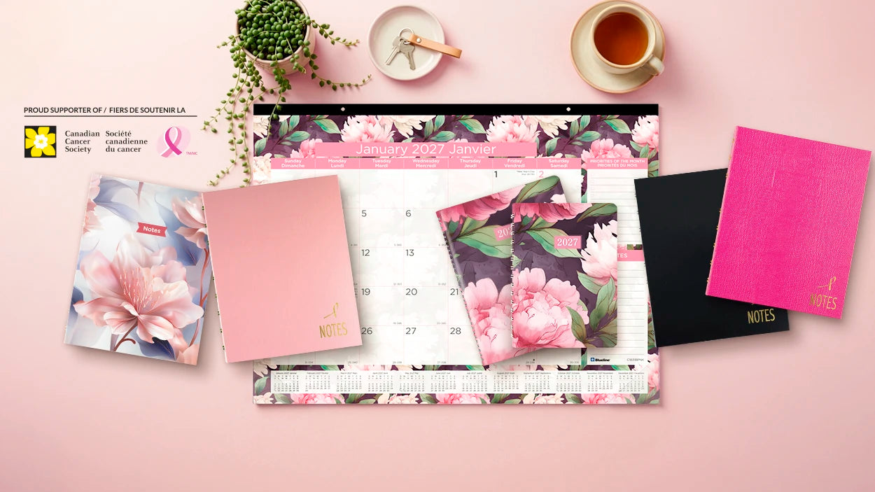 Pink Ribbon Collection on Blueline