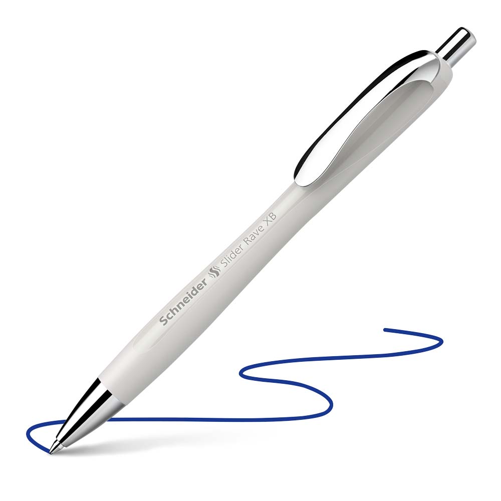 Rave Ballpoint Pen XB, Trend Edition, Box of 5 units#colour_grey