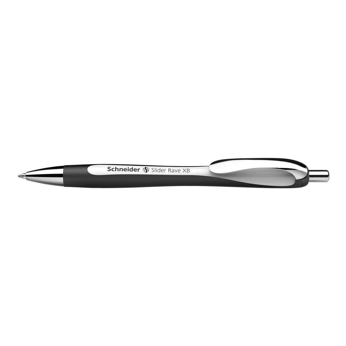 Rave Ballpoint Pen XB, Special Edition, Box of 5 units#colour_white-black