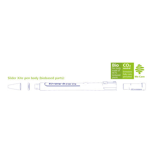 Xite Ballpoint Pens XB, Box of 10#colour_black
