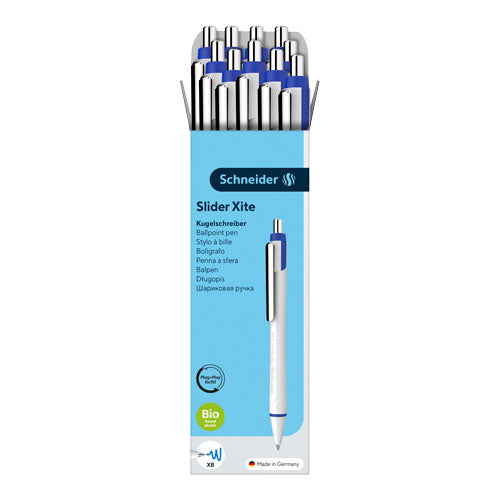 Xite Ballpoint Pens XB, Box of 10#colour_blue