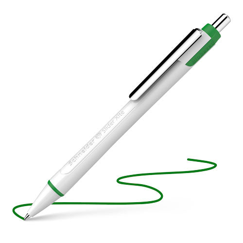 Xite Ballpoint Pens XB, Box of 10#colour_green