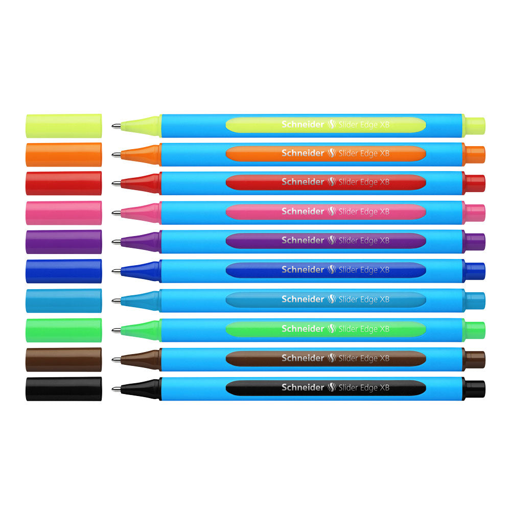 Edge Ballpoint Pens XB, Wallet 10 pieces - Assorted