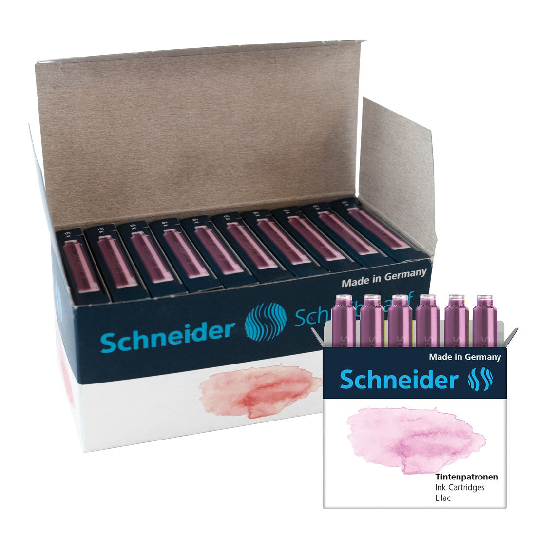 Schneider Pastel Ink Cartridges RS166128 Lilac #ink-colour_lilac